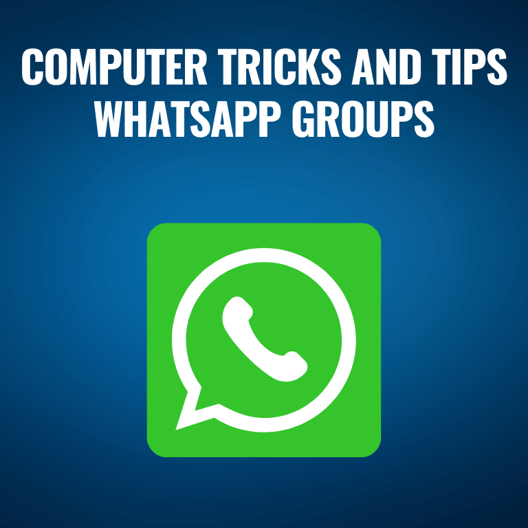 Join the Best Computer Tricks and Tips WhatsApp Group: Get Ready to Enhance Your Computing Skills!