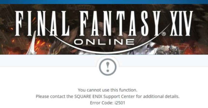 FFXIV Error Code I2501: Causes, Fixes, and Top Prevention Tips