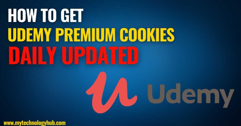 How to Get Udemy Premium Cookies in 2024[Daily Updated]